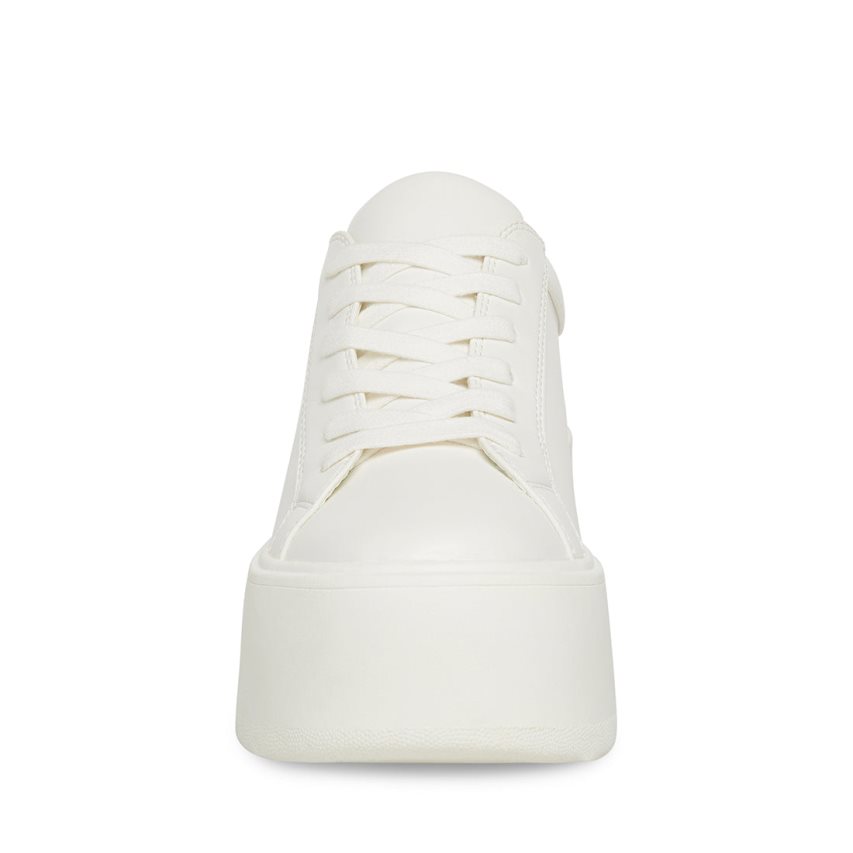 Zapatos Plataforma Steve Madden Glimpse Mujer Blancas | ES ZM6890